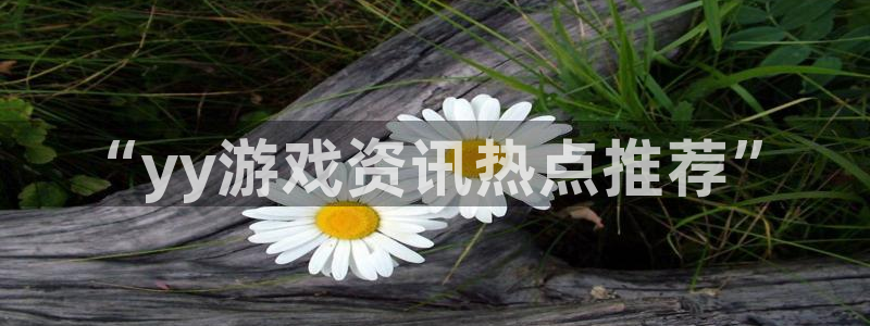 赢咖娱乐注册网站：“yy游戏资讯热点推荐”