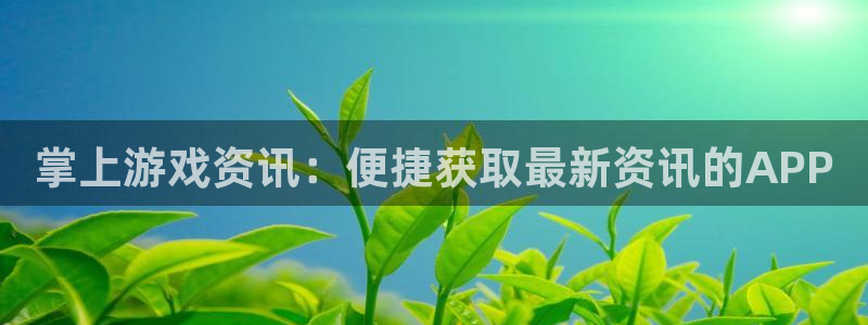 赢咖娱乐平台注册资金多少：掌上游戏资讯：便捷获取最新资讯的A